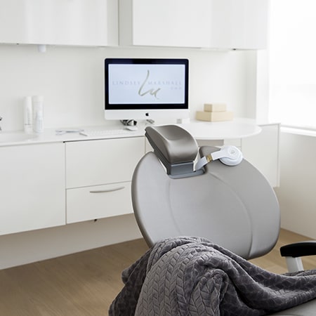 Lindsey Marshall's dental office showing the comfortable surgery room