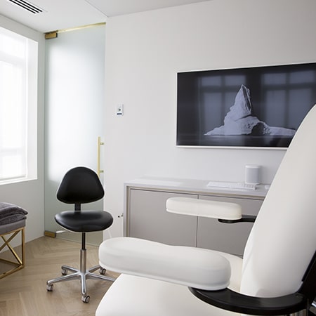 Lindsey Marshall's dental office spa room