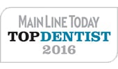 Main line today top dentist 2016 logo